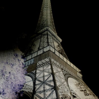 Photographie intitulée "Tour Eiffel" par Laurent Chabrillat, Œuvre d'art originale, Photographie numérique