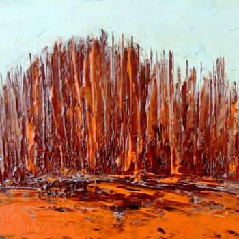 Peinture intitulée "Automne" par Laurent Chabrillat, Œuvre d'art originale, Acrylique