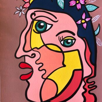 Peinture intitulée "Rossy de Palma." par Laurent Folco, Œuvre d'art originale, Acrylique