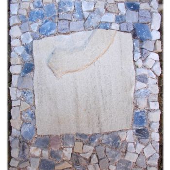 Escultura titulada "Confinement espace…" por Laurent Hunzinger, Obra de arte original, Mosaico