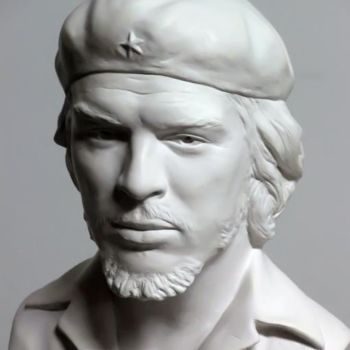 Sculpture titled "Ché Guevara" by Laurent Mc, Original Artwork, Other