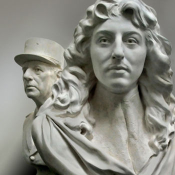 Rzeźba zatytułowany „Louis XIV jeune, au…” autorstwa Laurent Mc, Oryginalna praca