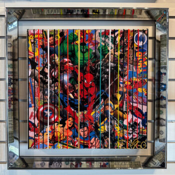 Pittura intitolato "Marvel" da Elmago, Opera d'arte originale, Acrilico