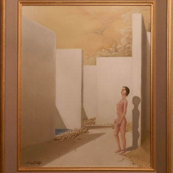 Pittura intitolato "Le Choix de Lou" da Laurent Berthe, Opera d'arte originale