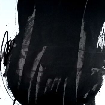 Peinture intitulée "Ink n°1501" par Laurent Koller, Œuvre d'art originale, Encre