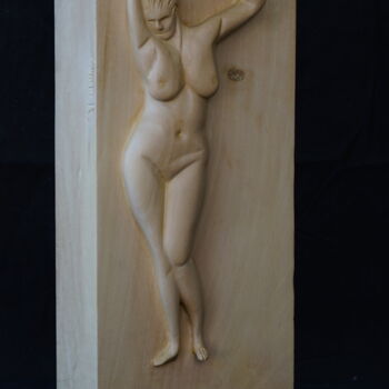 Sculpture titled "smells like teen sp…" by Laurent Reverchon, Original Artwork, Wood