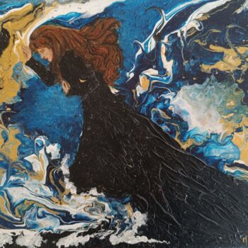 Pittura intitolato "Depression" da Laurie Vieuloup, Opera d'arte originale, Acrilico