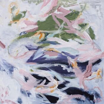 Malarstwo zatytułowany „Windy Voyage” autorstwa Laurie Macmillan, Oryginalna praca, Akryl Zamontowany na Drewniana rama noszy