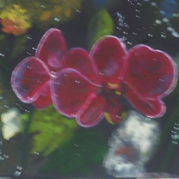 Malerei mit dem Titel "rare-orchid.jpg" von Laurinda Costa, Original-Kunstwerk, Aquarell