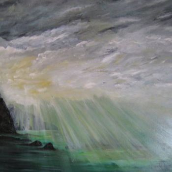 Pintura titulada "Treboada" por Láuzara, Obra de arte original