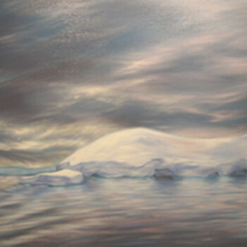 Painting titled "iceberg 2" by Peter Crighton, Original Artwork