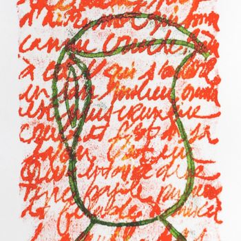 Tekening getiteld "La cruche - (F.Pong…" door Thierry Laverge, Origineel Kunstwerk