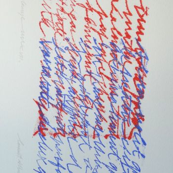 Peinture intitulée "Si un volet grince…" par Thierry Laverge, Œuvre d'art originale