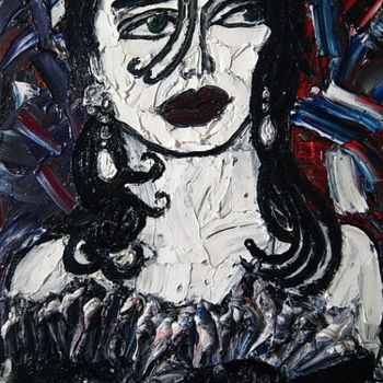 Картина под названием "Картина Мария Калла…" - Lavizm, Подлинное произведение искусства, Масло