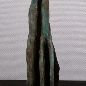 Sculpture titled "trio" by Laydev, Original Artwork, Ceramics