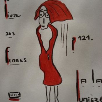 「LE LIVRE DES FEMMES」というタイトルの絵画 Lb2006         (Do You Like It ? )によって, オリジナルのアートワーク, オイル