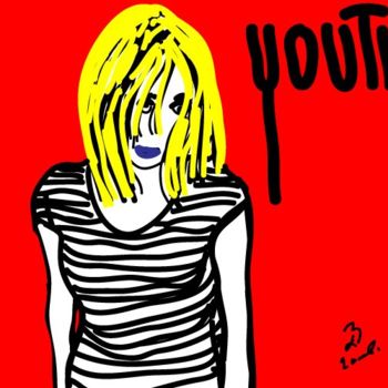 Painting titled "YOUTH" by Lb2006         (Do You Like It ? ), Original Artwork