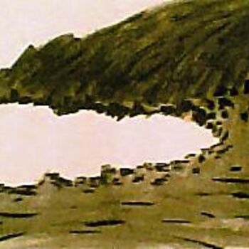 Painting titled "le cap" by Lb2006         (Do You Like It ? ), Original Artwork