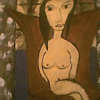 Peinture intitulée "scéance" par Lb2006         (Do You Like It ? ), Œuvre d'art originale, Huile