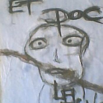 Pintura titulada "ET POC LA FIN!" por Lb2006         (Do You Like It ? ), Obra de arte original, Oleo