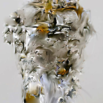 Arts numériques intitulée "Primordial Form" par Luiz Claudio Rodrigues, Œuvre d'art originale, Travail numérique 2D Monté su…