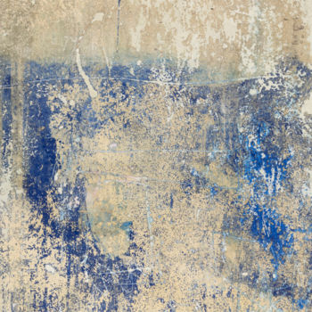 Pintura titulada "Arrancada azul" por Leandro Antolí, Obra de arte original, Acrílico