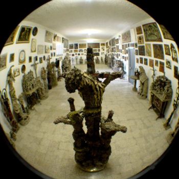 雕塑 标题为“galleria casa museo…” 由Ezechiele Leandro (1905-1981), 原创艺术品
