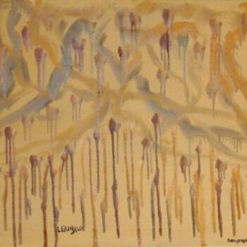 Painting titled "SENZA TITOLO" by Ezechiele Leandro (1905-1981), Original Artwork