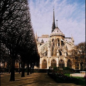 Photography titled "Notre-Dame" by Léa Sg, Original Artwork