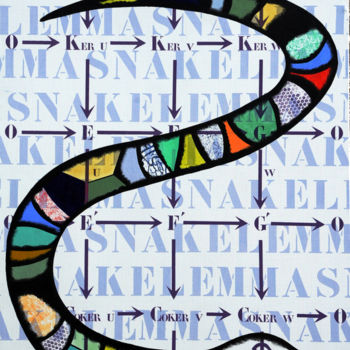 Malerei mit dem Titel "lemme-du-serpent.jpg" von Patrick Le Barz, Original-Kunstwerk