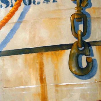 "Saint-Nazaire" başlıklı Tablo Peintre Portuaire tarafından, Orijinal sanat, Petrol