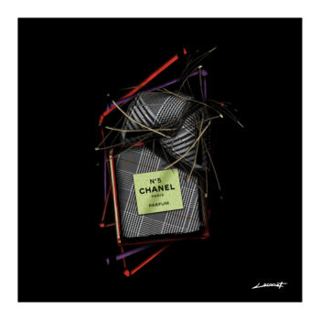 Arte digital titulada "Chanel Dream" por Lecaret, Obra de arte original, Trabajo Digital 2D