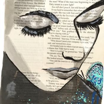 "Daydream!" başlıklı Tablo Lisa Thaxter tarafından, Orijinal sanat, Akrilik