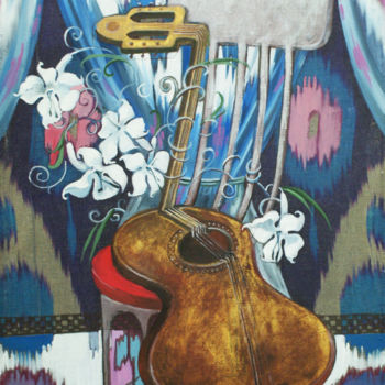Peinture intitulée "Адрас Далахаст Гита…" par Mariya Mariia Li Safi Li Safi, Œuvre d'art originale, Huile