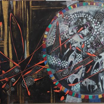 Картина под названием "Сотворение х.м. акр…" - Mariya (Мария) Li-Safi (Ли-Сафи), Подлинное произведение искусства, Масло