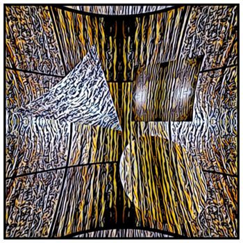 Digital Arts titled "Lines - Structures…" by Leendert Hendrik, Original Artwork, Collages