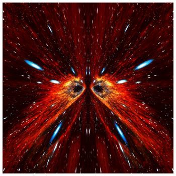 Цифровое искусство под названием "Nebula VI" - Leendert Hendrik, Подлинное произведение искусства, Цифровая живопись