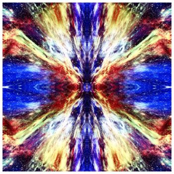 Digital Arts titled "Nebula VII" by Leendert Hendrik, Original Artwork, Digital Painting