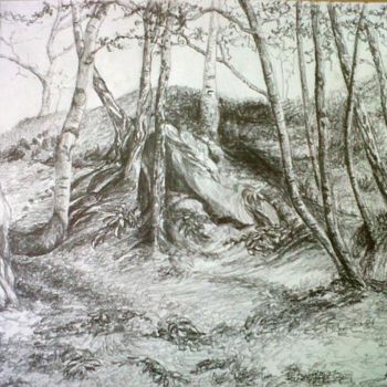 Drawing titled "D-F.A.-1." by Murielle Léger, Original Artwork, Other