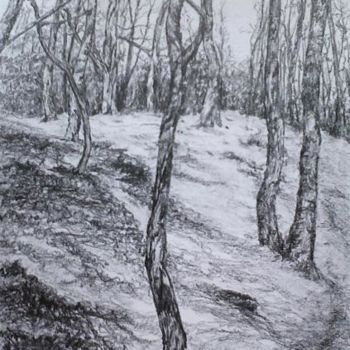 Drawing titled "D-F.A.-4." by Murielle Léger, Original Artwork, Other