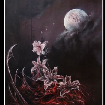 图画 标题为“End of flowers” 由Lei, 原创艺术品, 其他