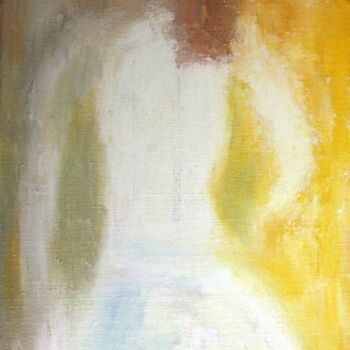 Painting titled "Girl in white" by Lela Jobadze, Original Artwork, Other