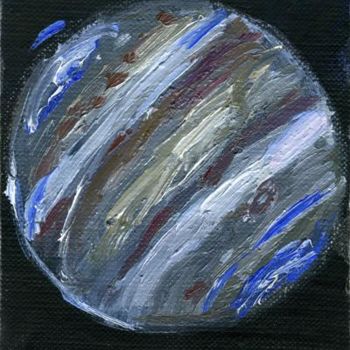 Картина под названием "Jupiter" - Lelia Sorokina, Подлинное произведение искусства, Масло