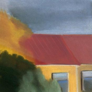 Malarstwo zatytułowany „September Windows” autorstwa Lelia Sorokina, Oryginalna praca
