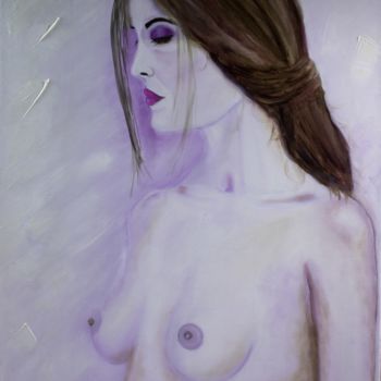 Painting titled "VIOLA" by Raffaele D'Errico, Original Artwork