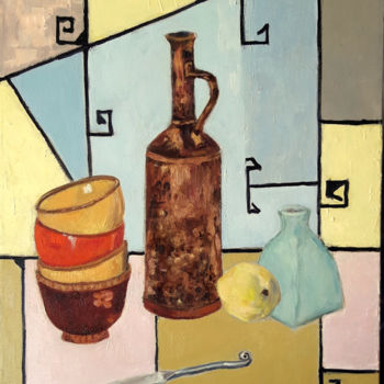 Painting titled "still-life-6.jpg" by Lubalem, Original Artwork, Oil