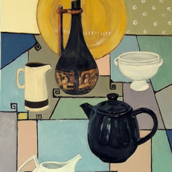 Painting titled "still-life.jpg" by Lubalem, Original Artwork, Oil