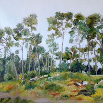 绘画 标题为“Landscape Israeli” 由Lubalem, 原创艺术品, 油