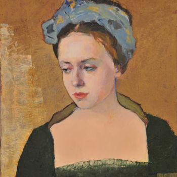 Painting titled "Olga G1.jpg" by Lubalem, Original Artwork, Oil