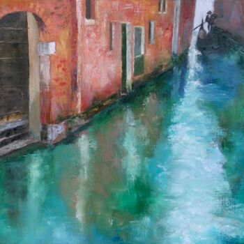 Peinture intitulée "Venice 1" par Lena Bregeon, Œuvre d'art originale